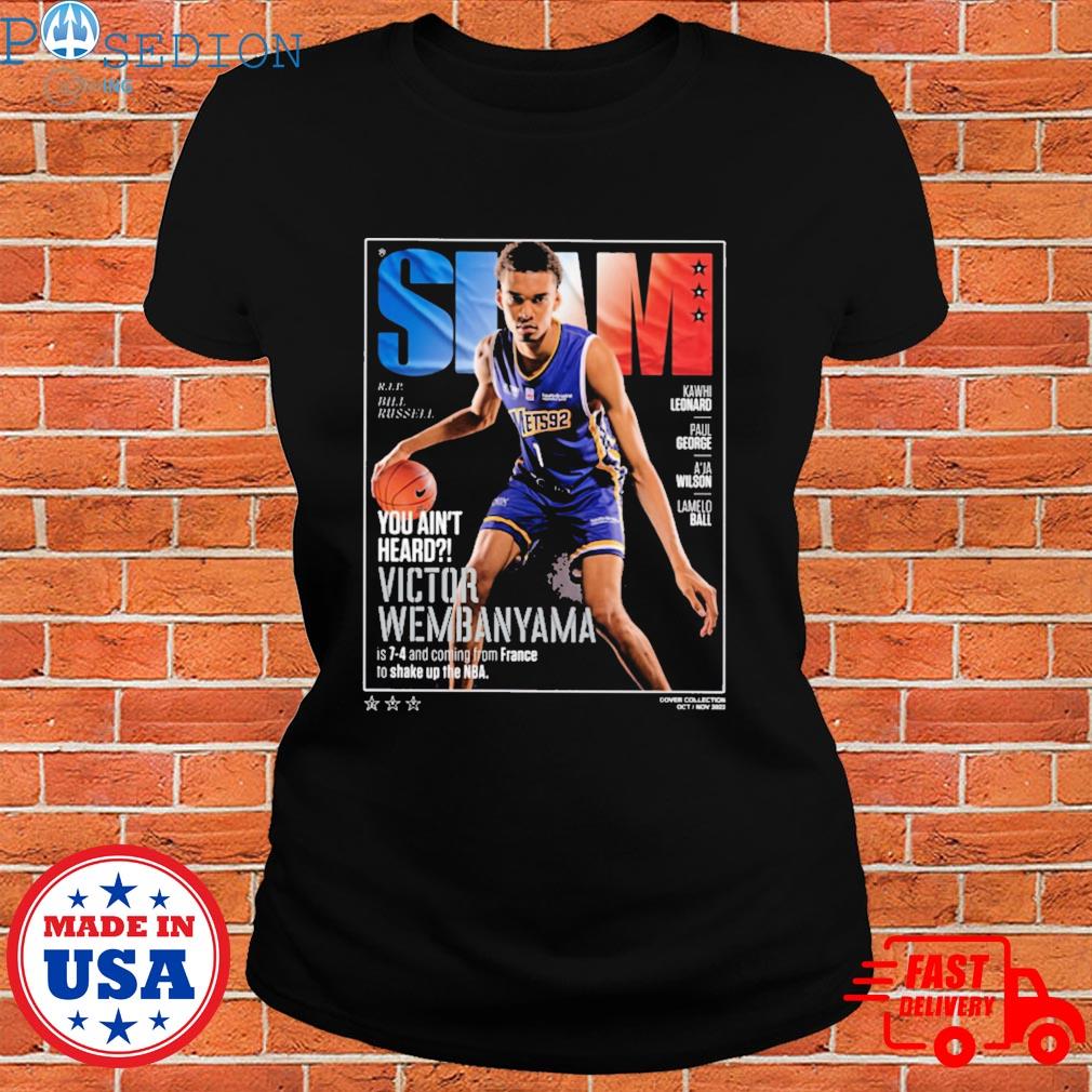 Slam Victor Wembanyama cover shirt, hoodie, sweater, long sleeve and tank  top