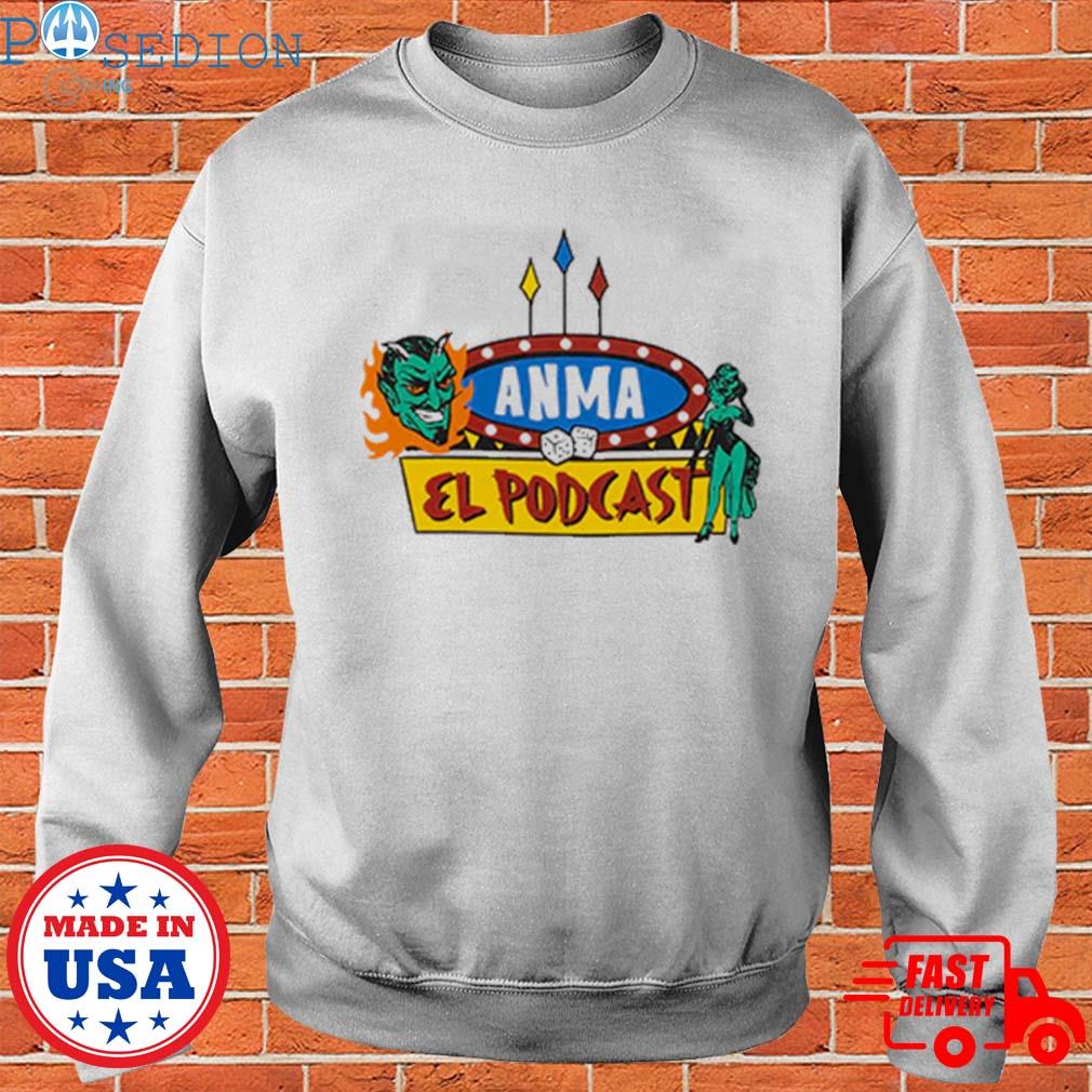 Anma El Podcast Ringer T-Shirt M