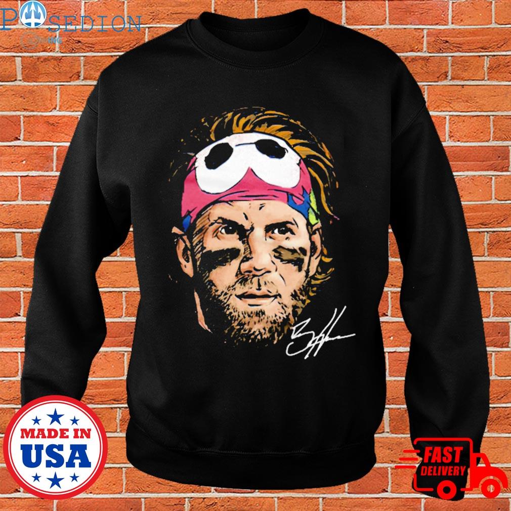 Bryce Harper Headband Wht Tee Shirt - Teechipus