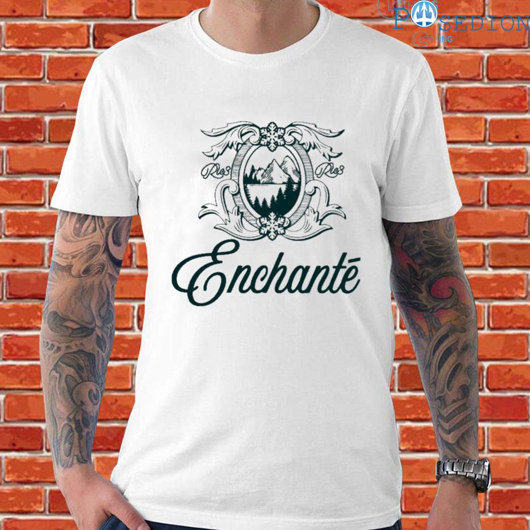 Official Enchanté crest ric3 T-shirt