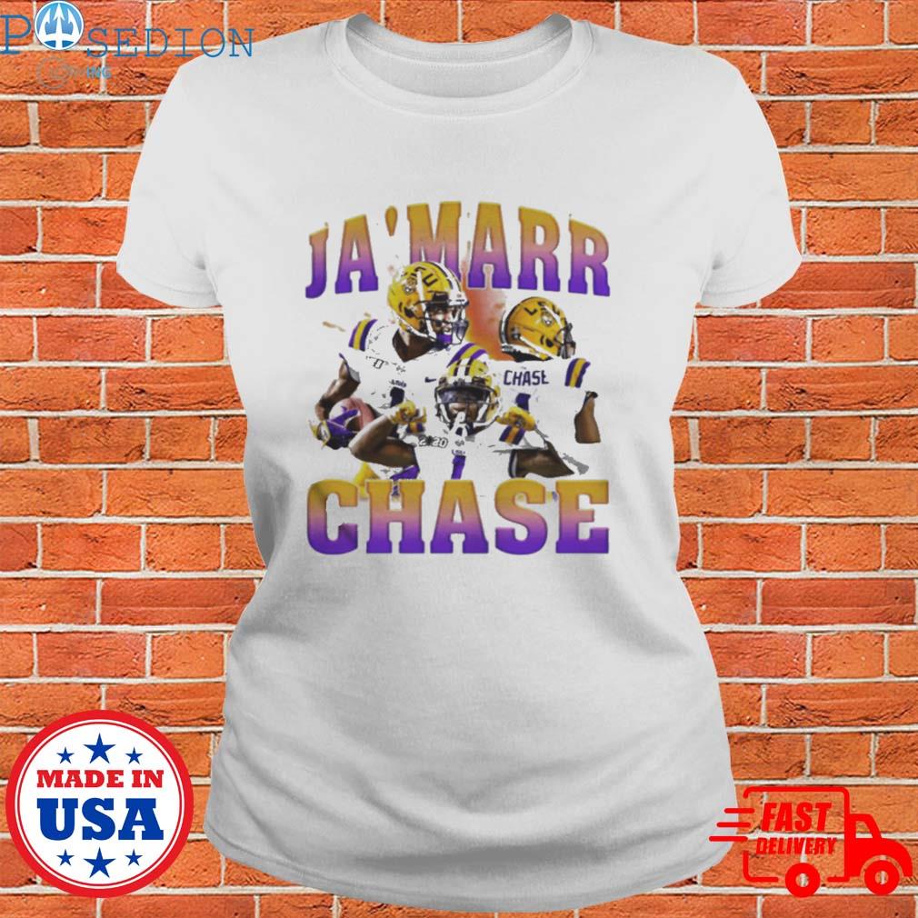 Football Design Graphic Aesthetic Ja'marr Chase shirt - Kingteeshop