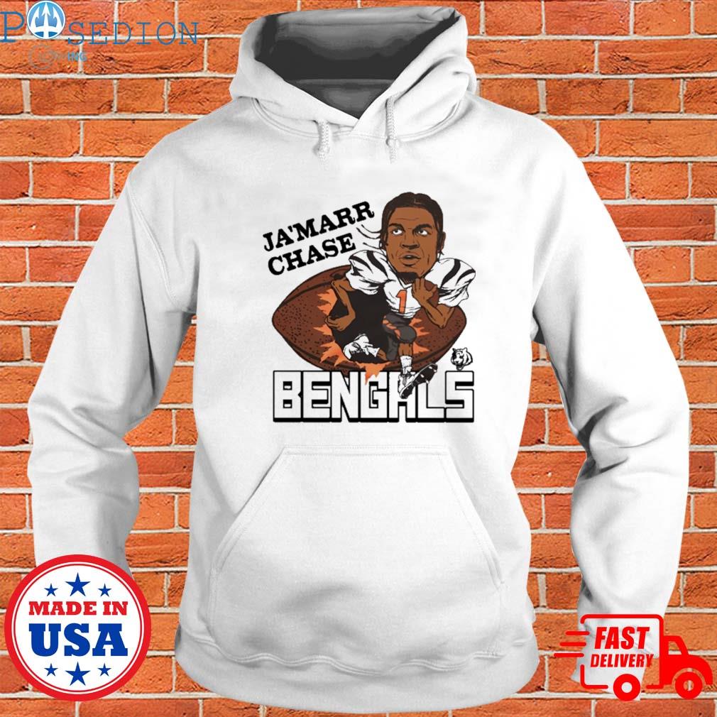 Cincinnati Bengals Ja'Marr Chase #1  Retro Cincinnati Bengals T-Shirt –  HOMAGE