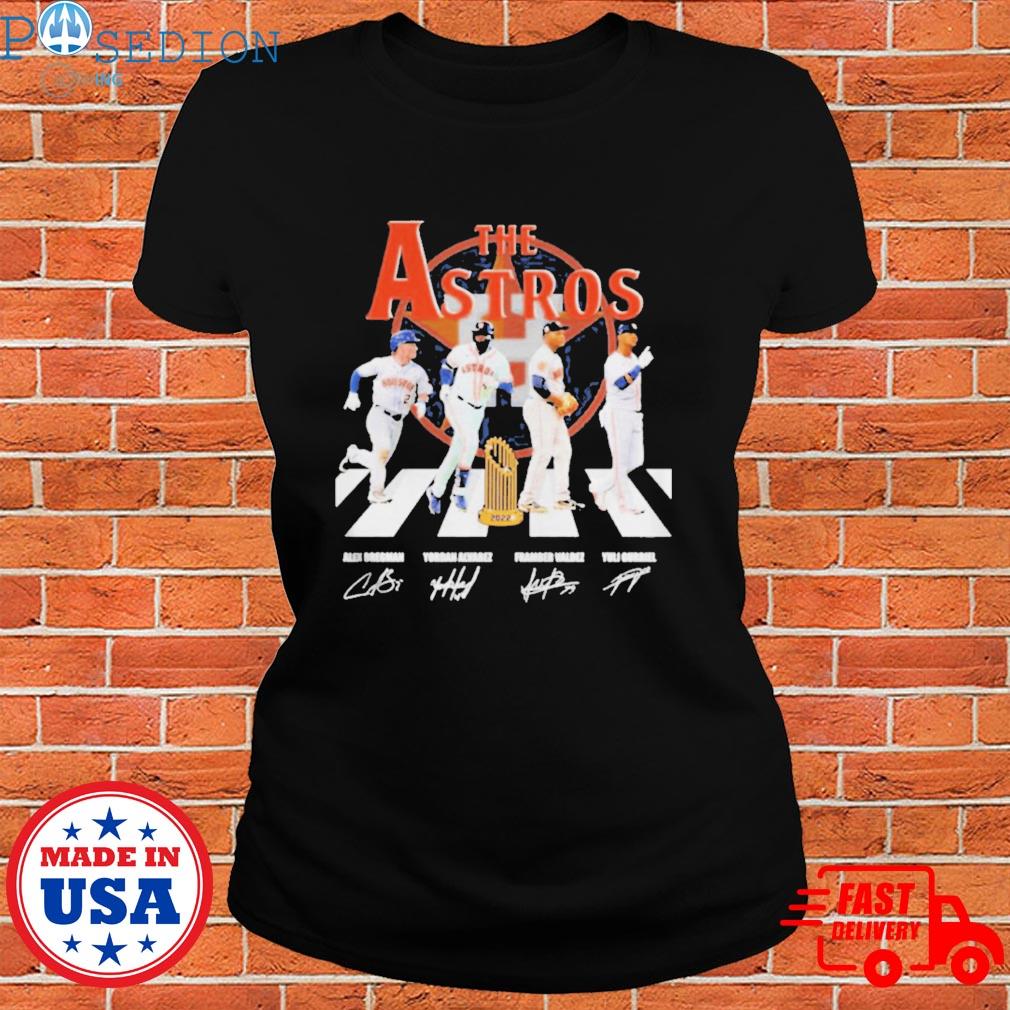 The Astros Houston Astros Abbey Road signatures shirt, hoodie