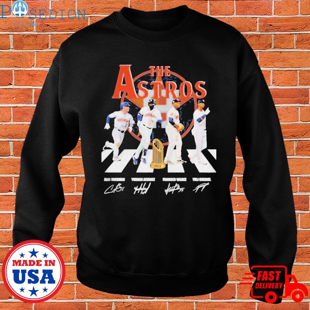 The Astros Houston Astros Abbey Road signatures shirt, hoodie