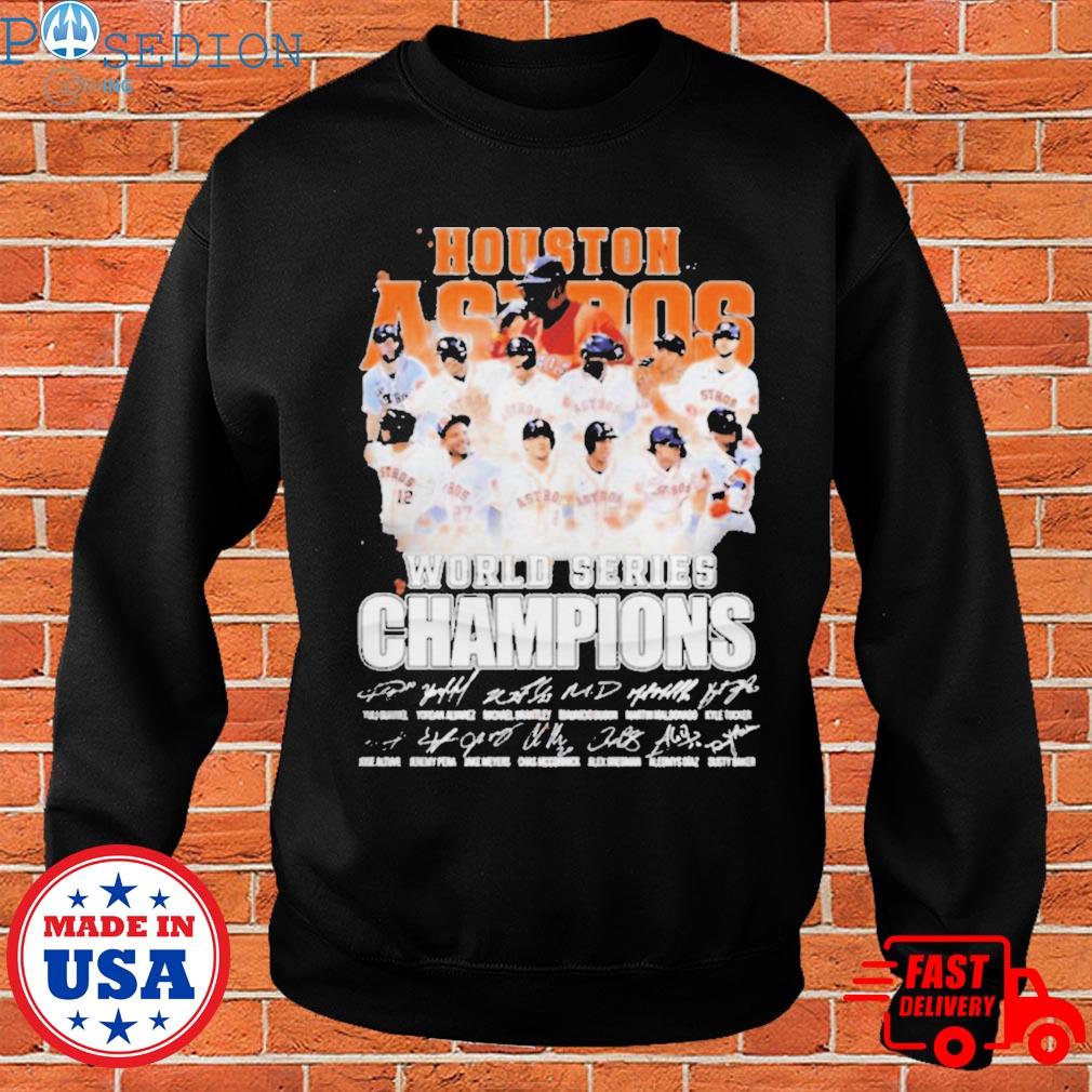 Houston Astros World Series Champions 2022 Trendy Unisex T-shirt Long Sleeve
