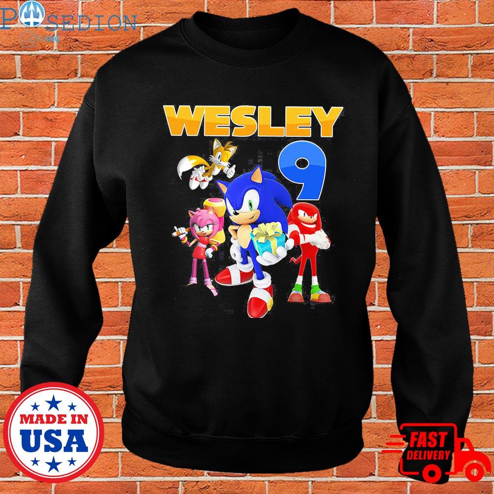 Sonic The Hedgehog Birthday Shirt