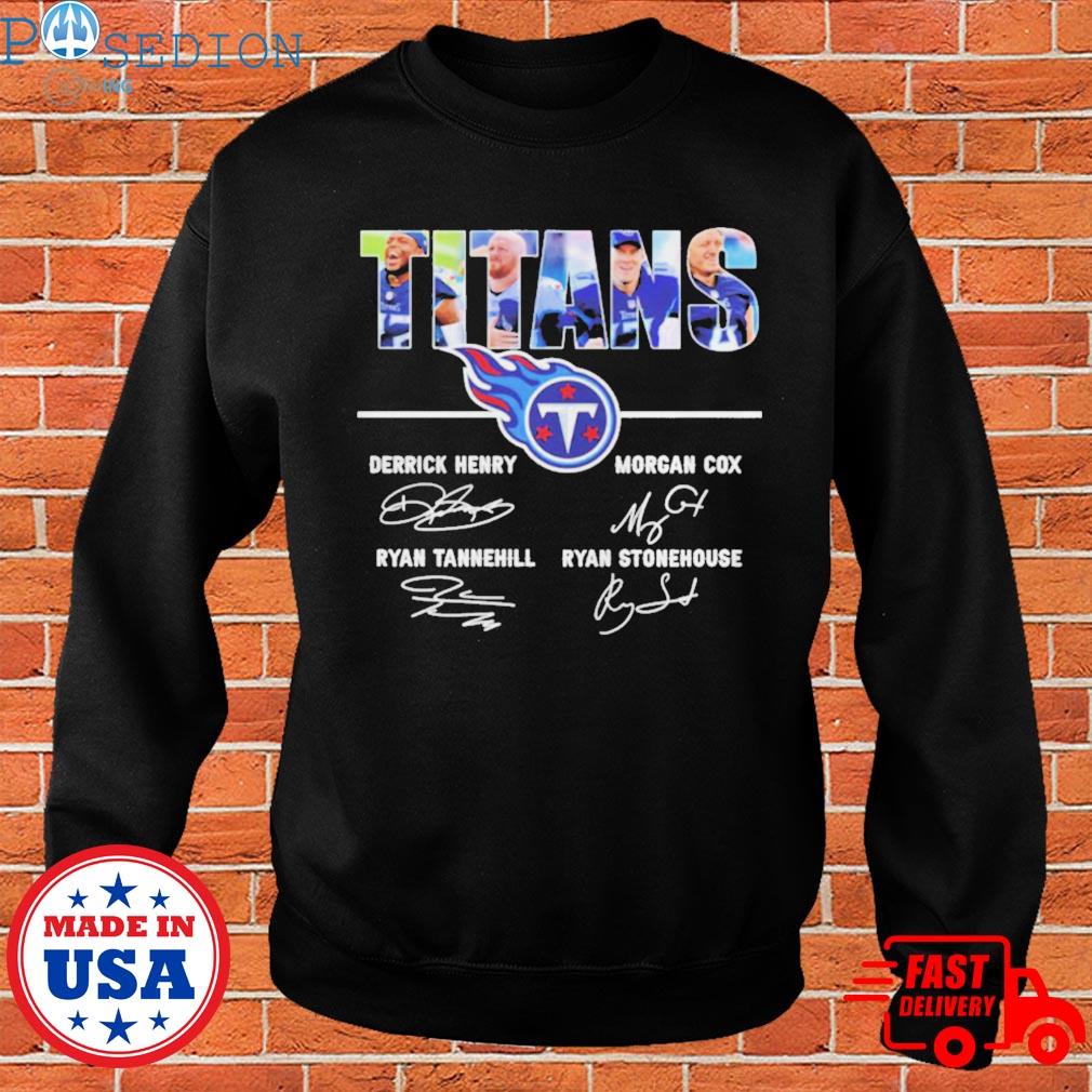 Tennessee Titans Derrick Henry Morgan Cox Ryan Tannehill Ryan Stonehouse  Signatures Shirt, hoodie, sweater, long sleeve and tank top