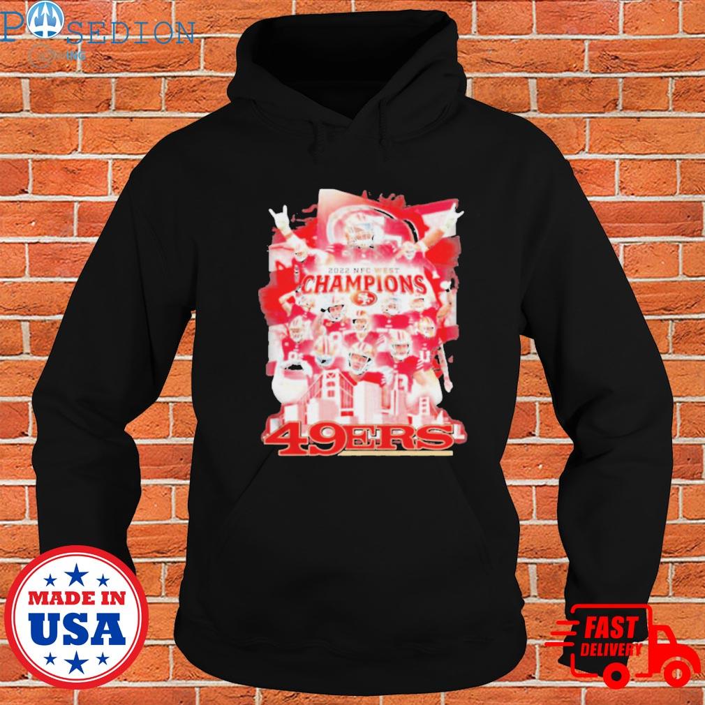 49Ers NFC West Champions shirt, hoodie, sweater and long sleeve