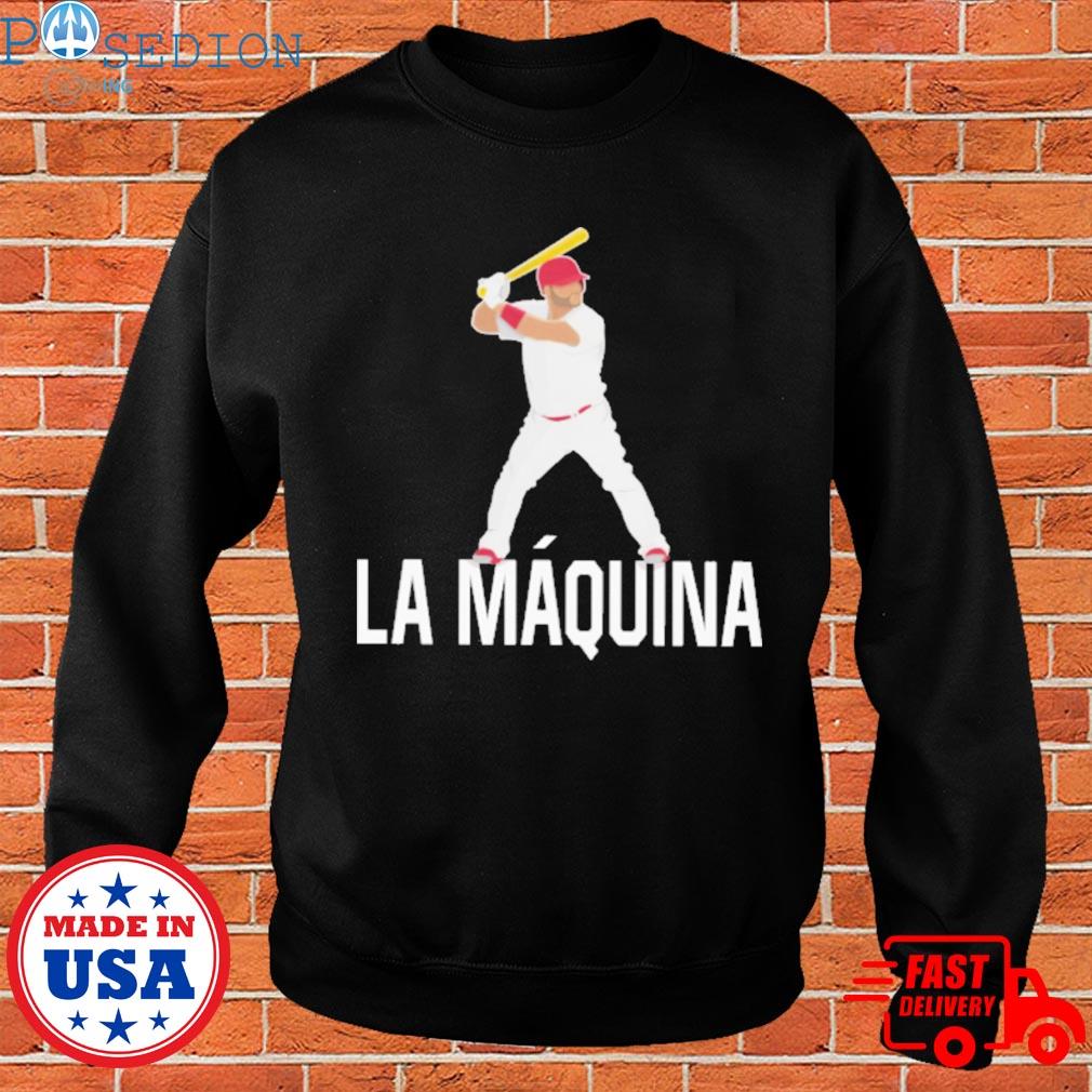 La Maquina Albert Pujols St Louis Missouri MLBPA Essential T-Shirt for  Sale by Miaisabellan