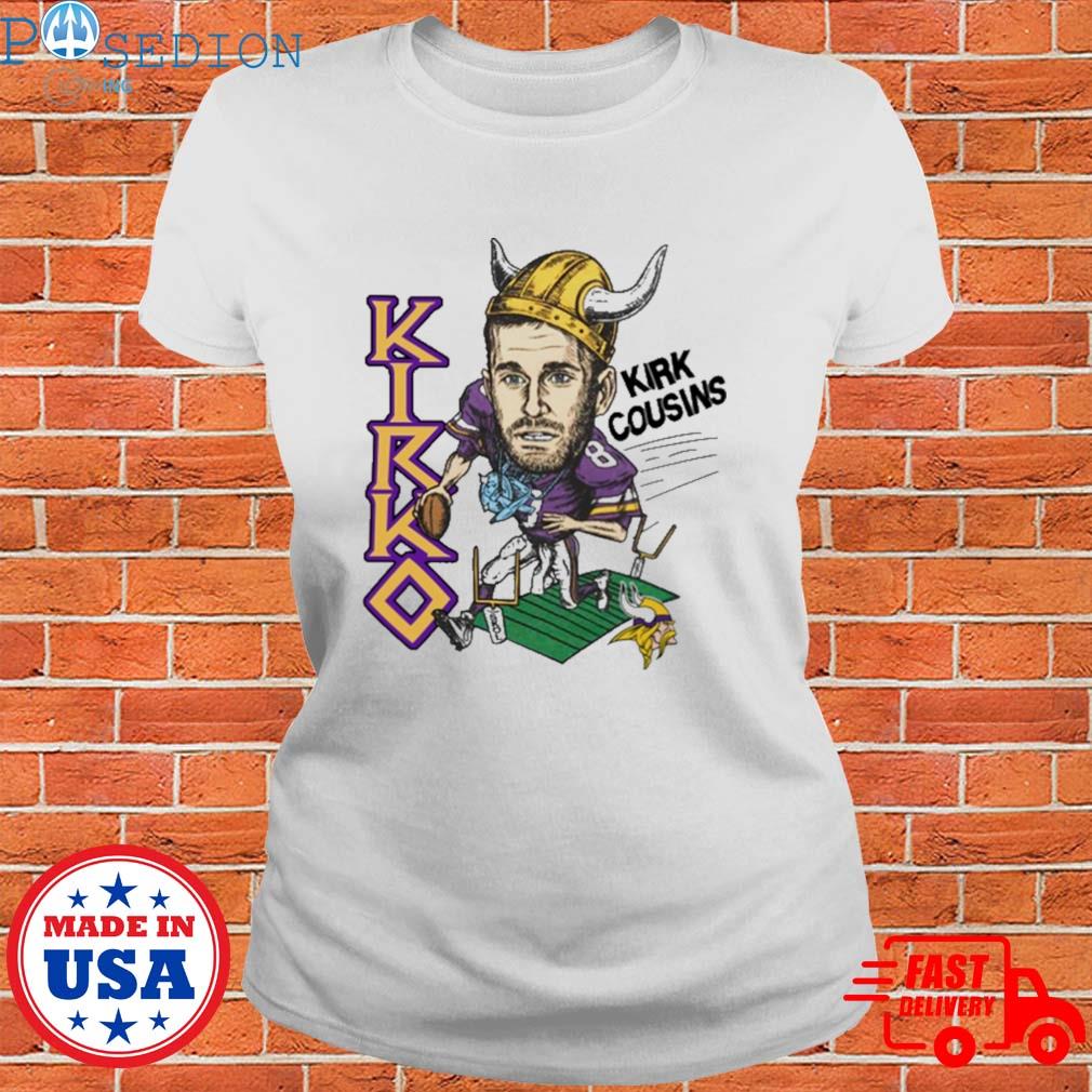 Kirk Cousins Have An Icy Kirkmas Minnesota Vikings T-Shirt