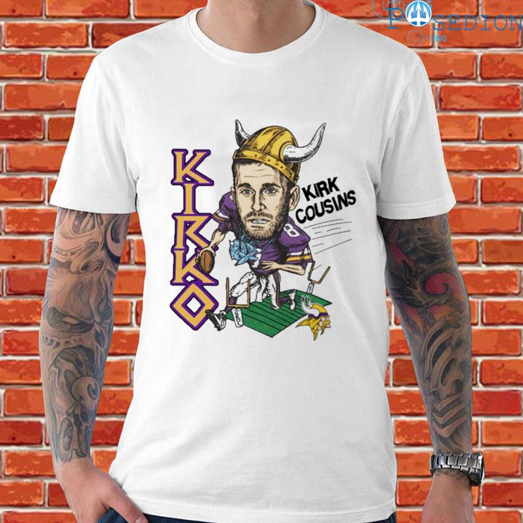 Kirk Cousins Have An Icy Kirkmas Minnesota Vikings T-Shirt