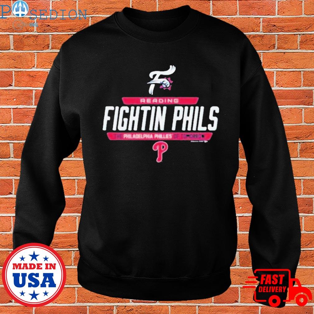 Official Reading fightin phils fightins navy affiliate phillies T-shirt,  hoodie, sweater, long sleeve and tank top