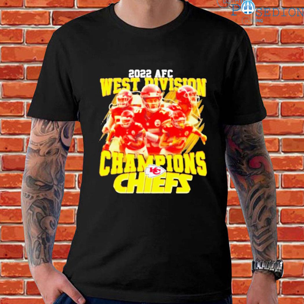 Chiefs Team AFC West Division Champions 2022 Shirt, hoodie