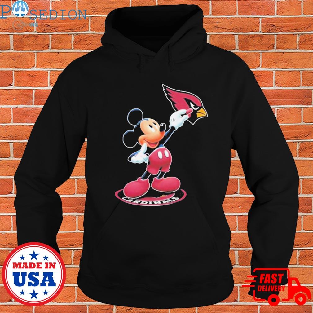 Mickey mouse nfl arizona cardinals logo 2023 shirt, hoodie