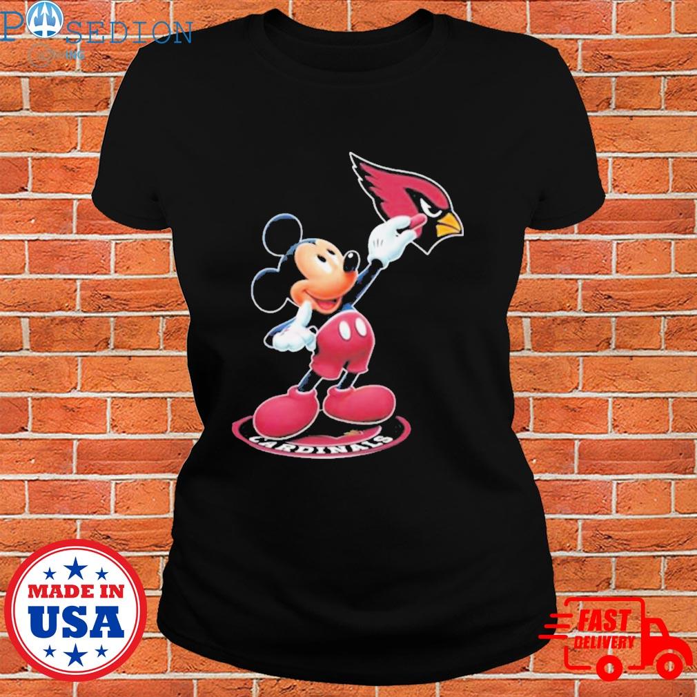 Mickey mouse nfl arizona cardinals logo 2023 shirt, hoodie