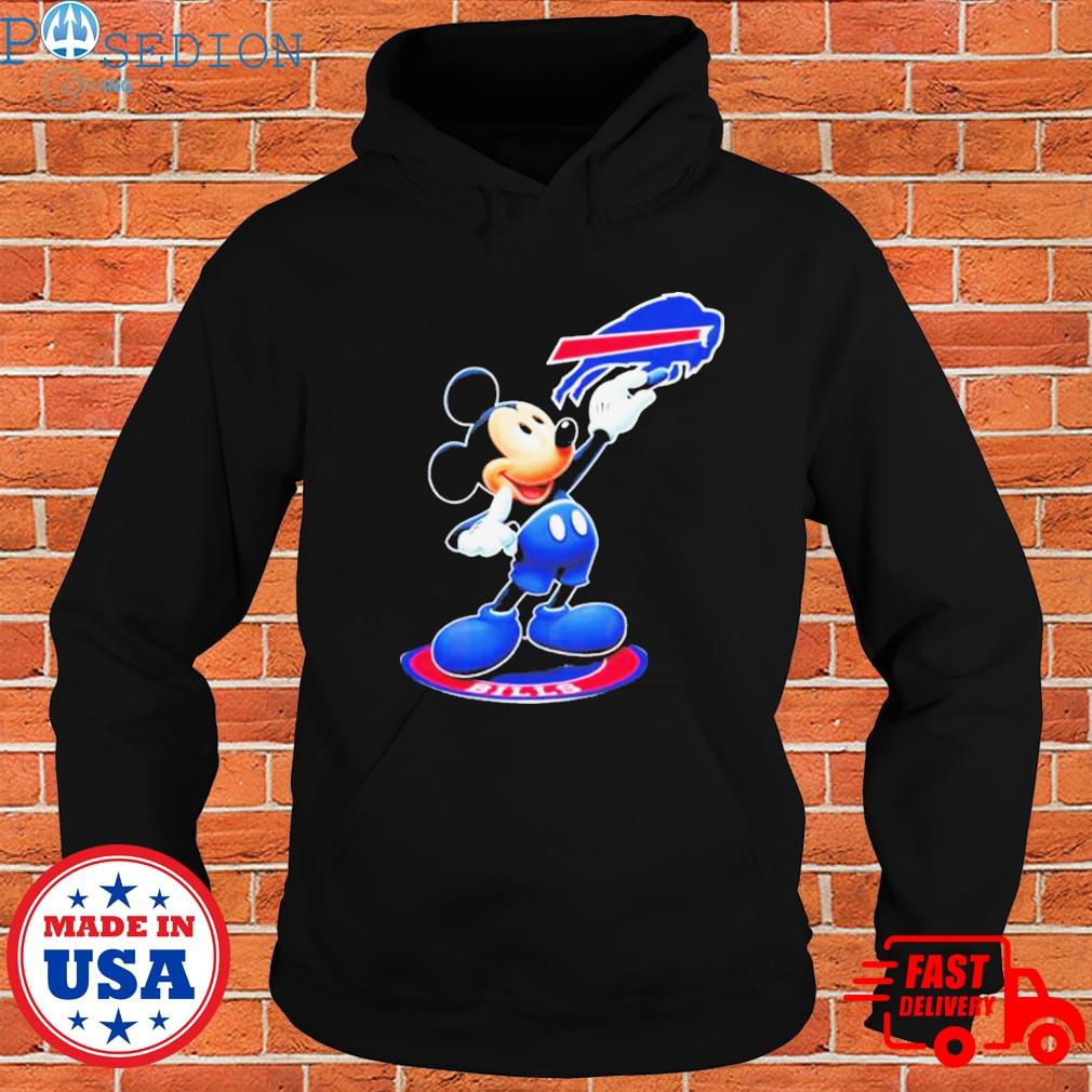 Premium Mickey Mouse Nfl buffalo bills logo 2023 shirt, hoodie, sweater,  long sleeve and tank top