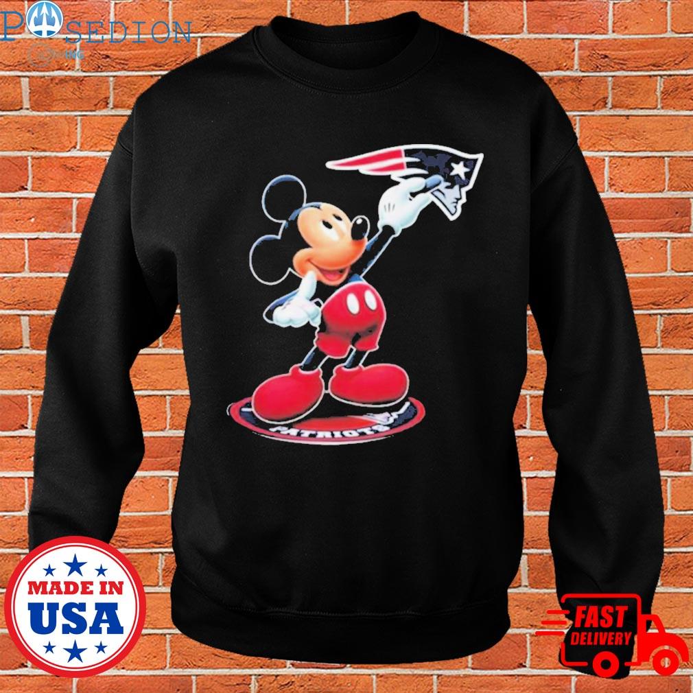 New England Patriots Disney Mickey shirt, hoodie, sweater, long