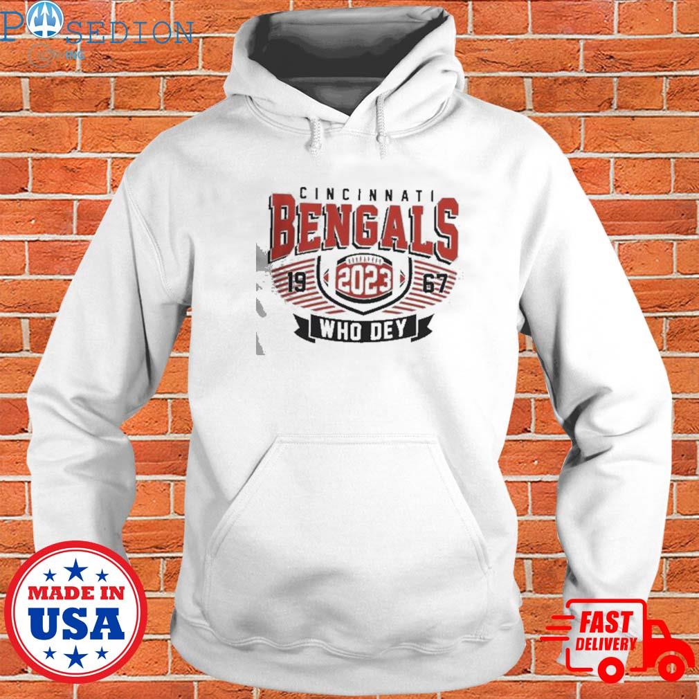 Cincinnati Bengals who dey 2023 shirt, hoodie, sweater, long