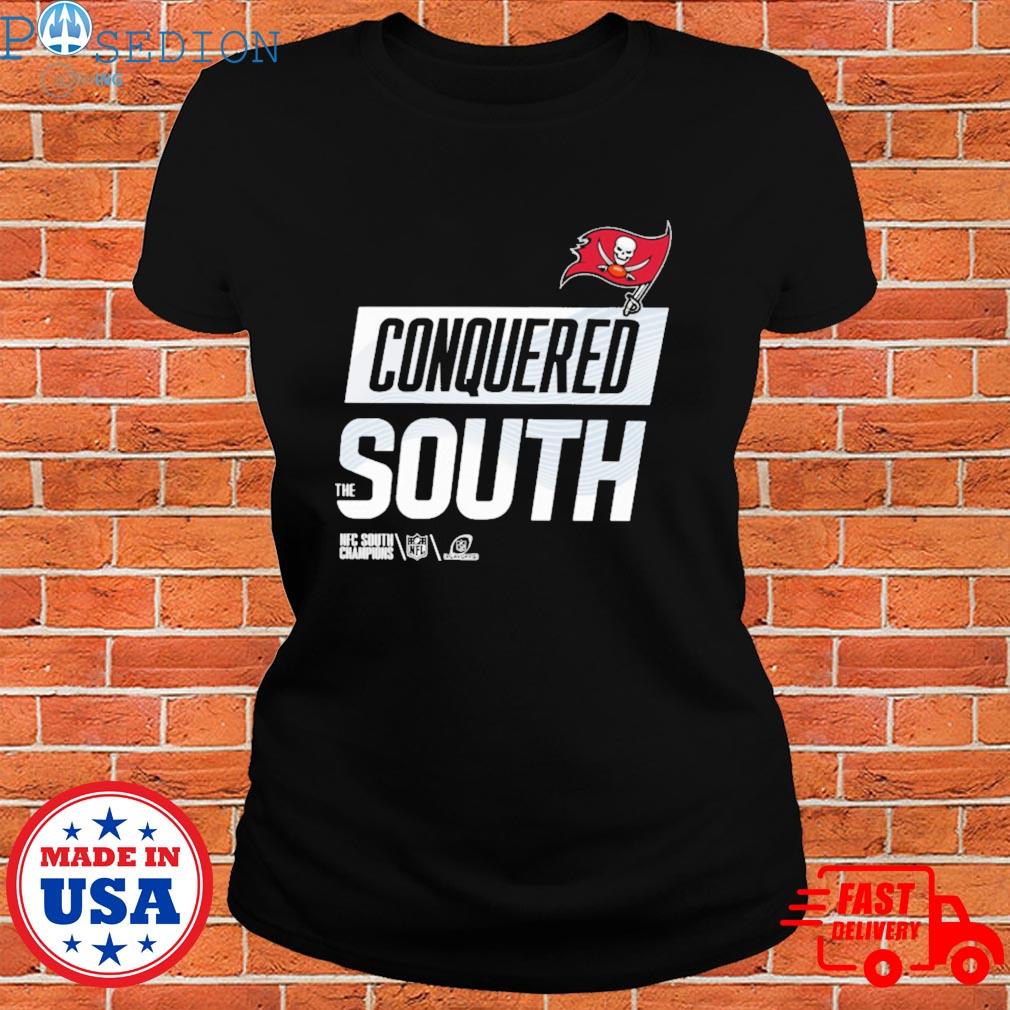 Official tampa Bay Buccaneers Conquered The South Nfc South