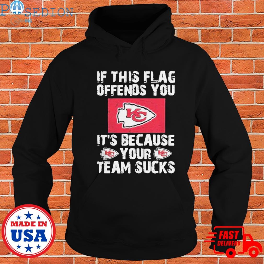 Miami Dolphins - If This Flag Offends You It's Because Your Team Sucks T- Shirt - TeeNaviSport