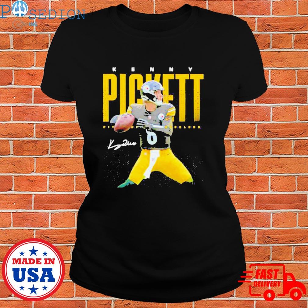 Official kenny pickett Pittsburgh Steelers Football signature T-shirt,  hoodie, sweater, long sleeve and tank top