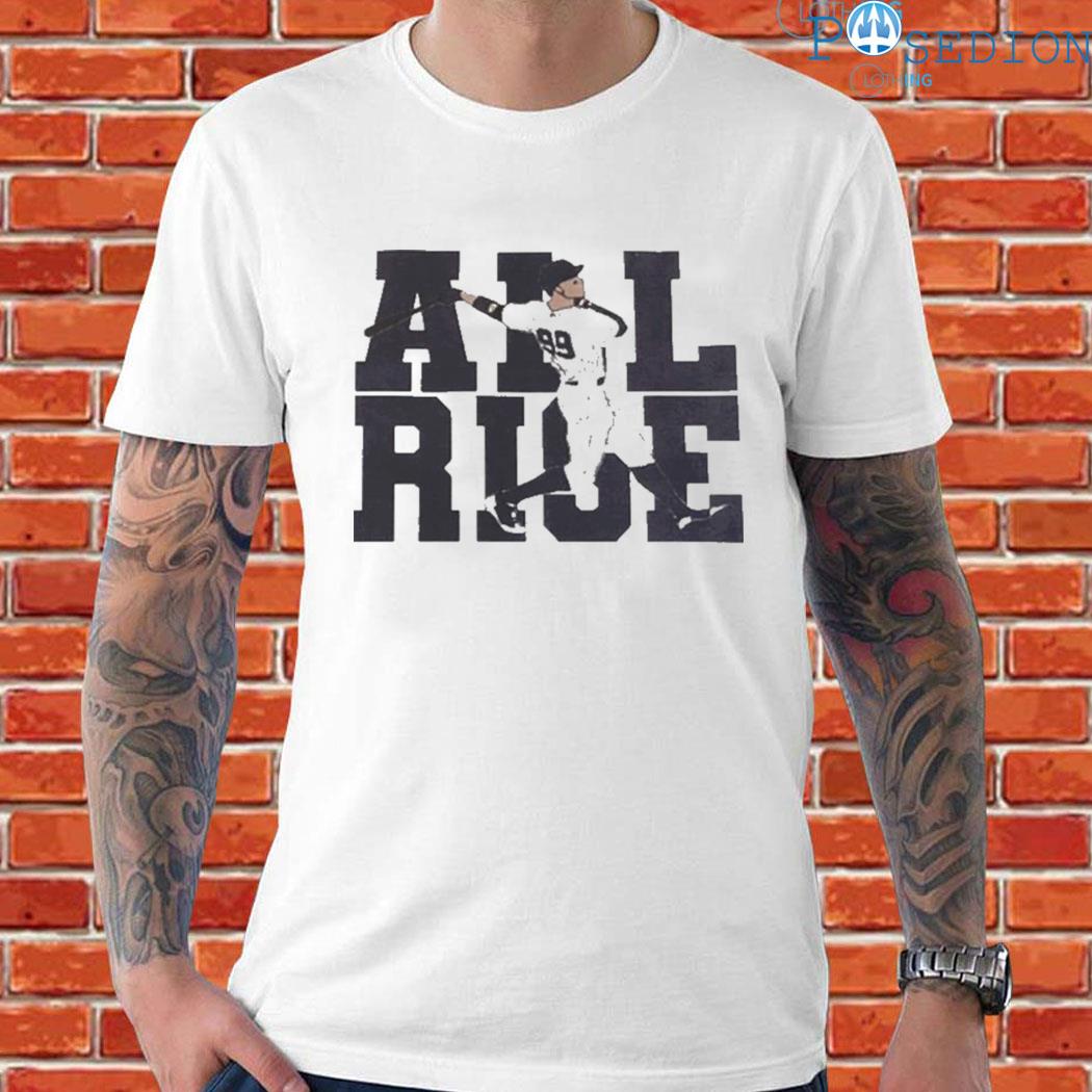Aaron Judge All Rise - Black Print T Shirts, Hoodies, Sweatshirts & Merch