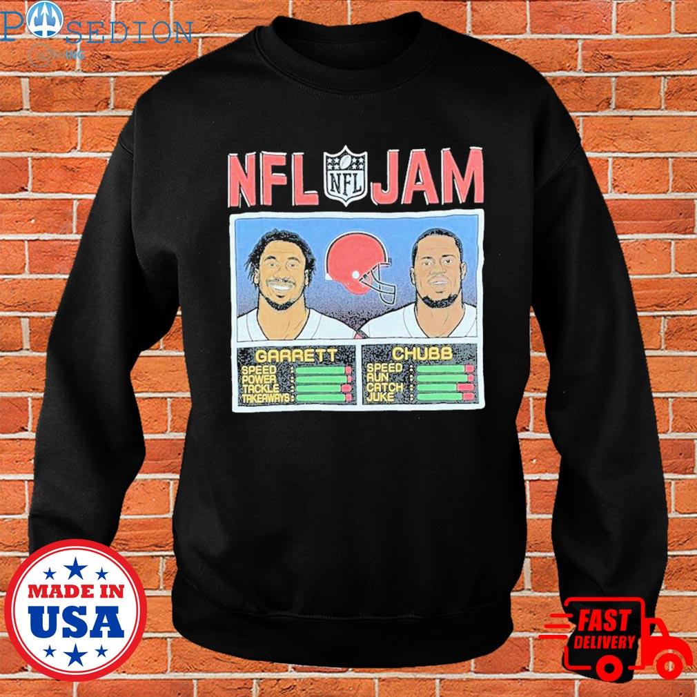 Official nFL jam browns garrett and chubb T-shirt, hoodie, sweater