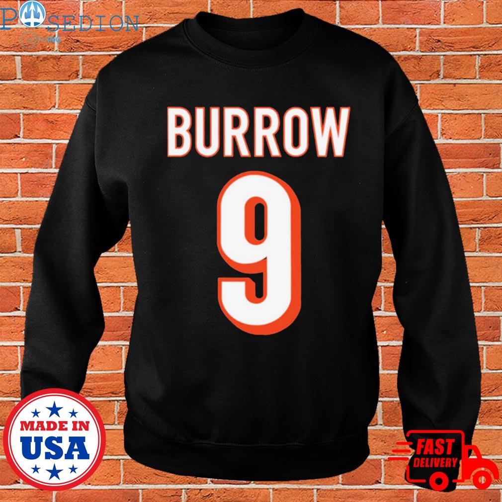 joe burrow jersey sweatshirt
