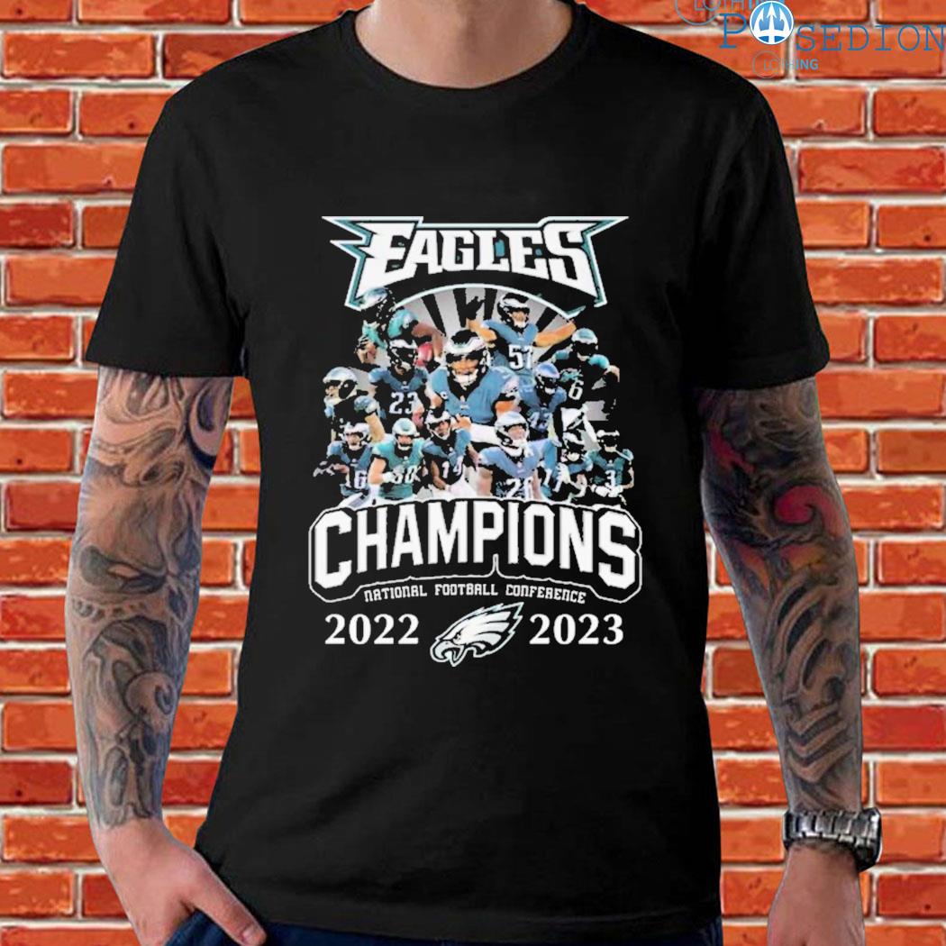 Philadelphia Eagles Champions national football conference 2022-2023 logo T- shirt, hoodie, sweater, long sleeve and tank top