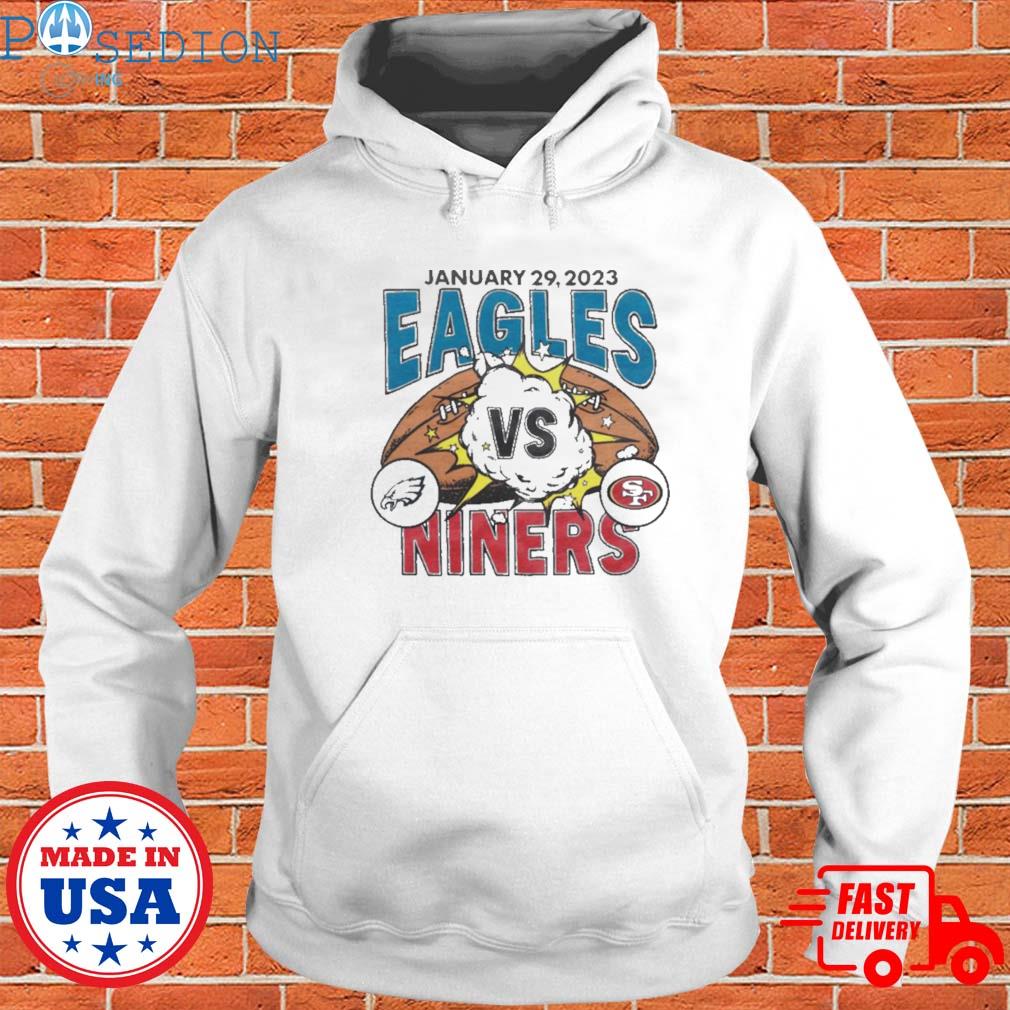 Philadelphia eagles vs san francisco 49ers january 29 2023 shirt