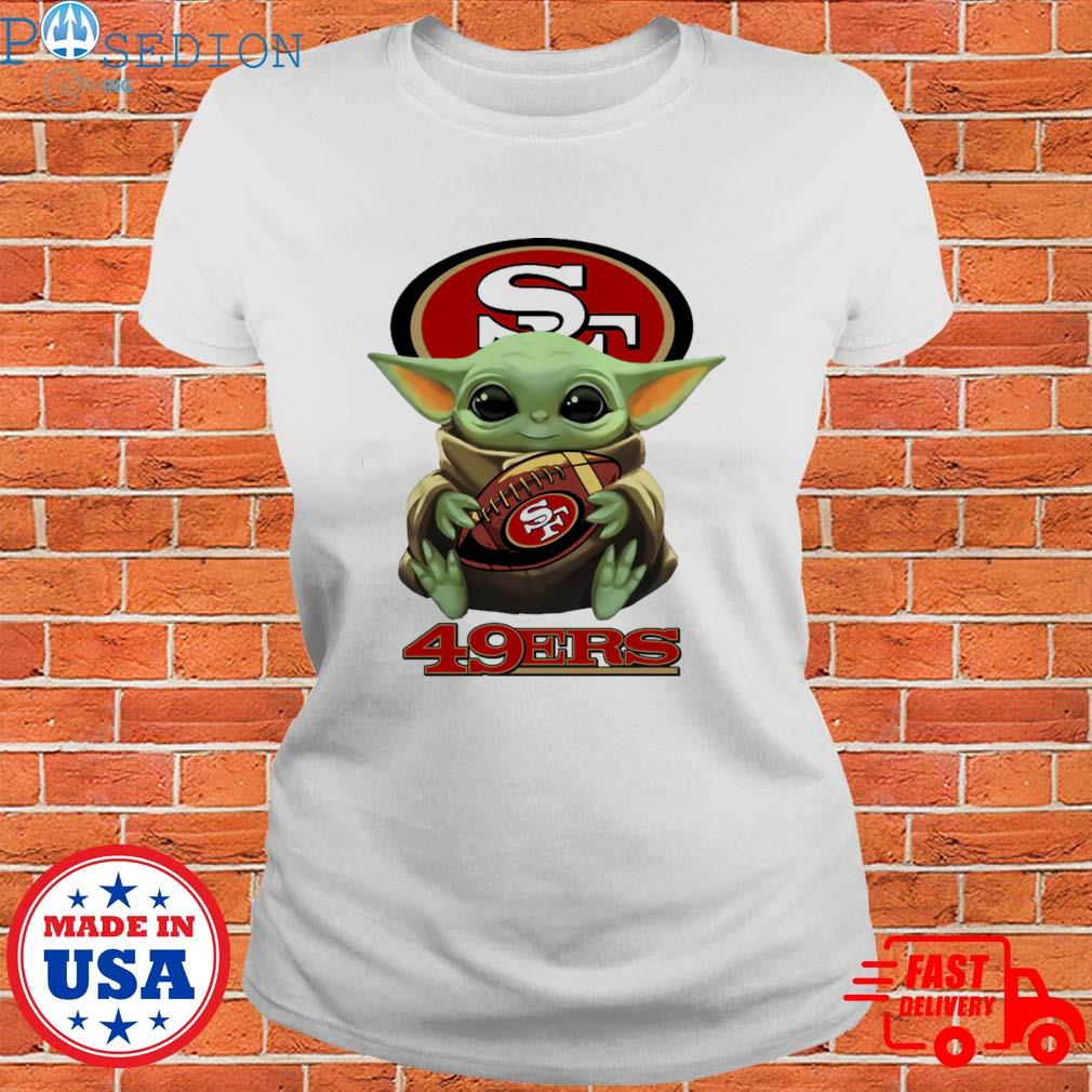 San Fransisco 49ERS Baby Yoda Star Wars Cute Yoda 49ERS Funny Yoda