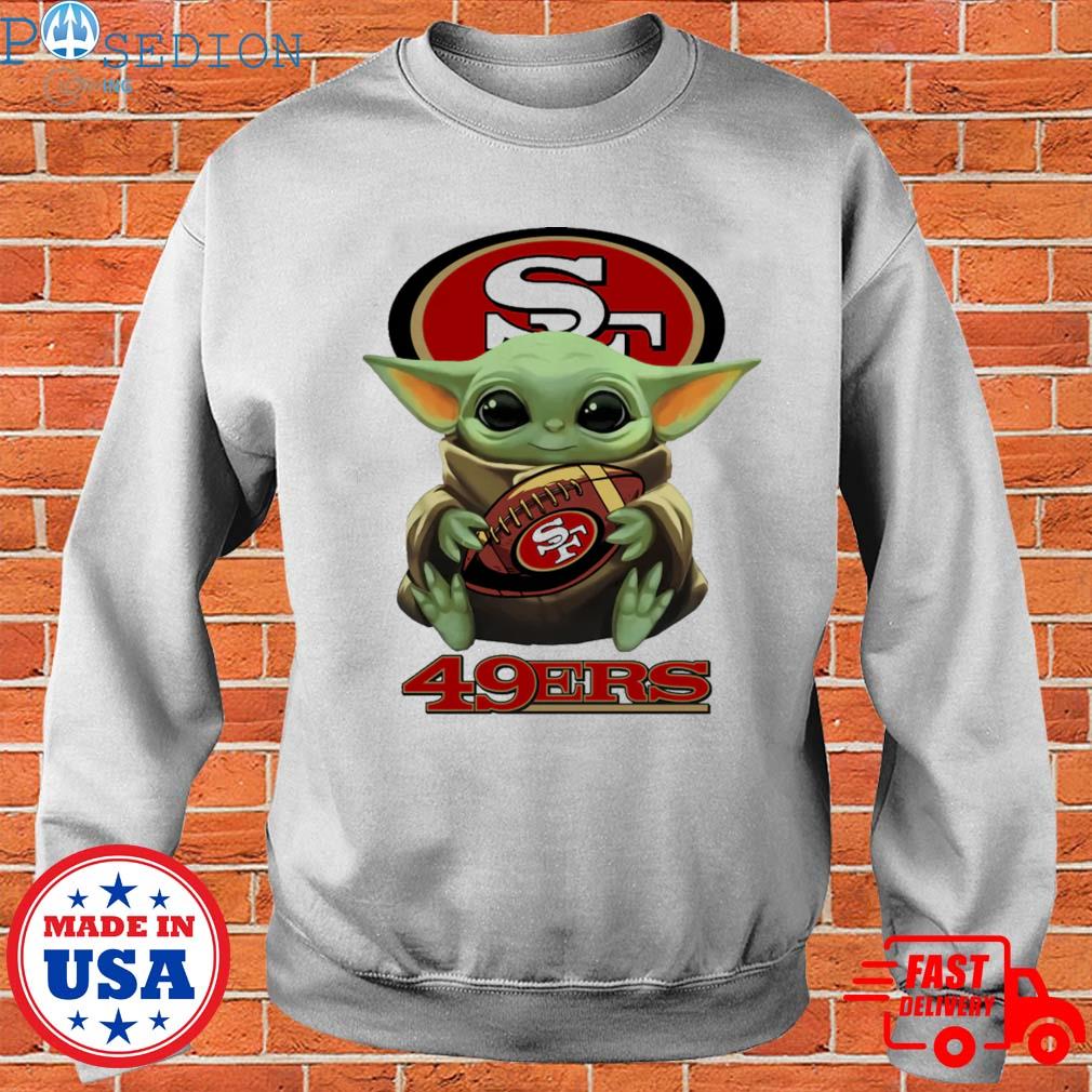 San Fransisco 49ERS Baby Yoda Star Wars Cute Yoda 49ERS Funny Yoda