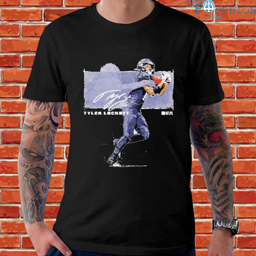 Official tyler lockett Seattle catch highlight signature T-shirt, hoodie,  sweater, long sleeve and tank top