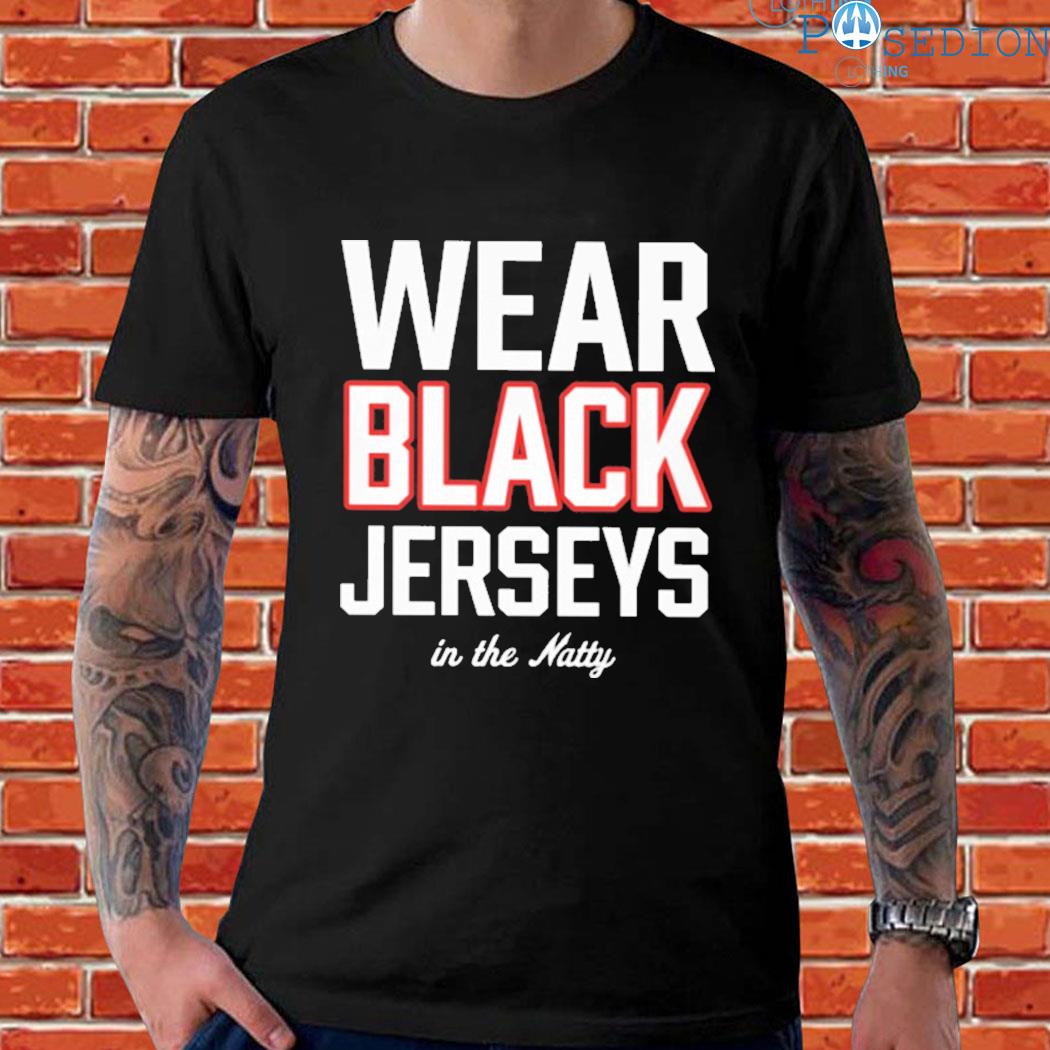 Official wear black jerseys in the natty stetson bennett T-shirt