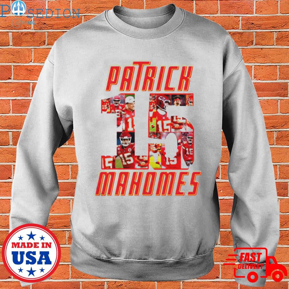 Kansas City Chiefs 15 Patrick Mahomes shirt, hoodie, sweater, long