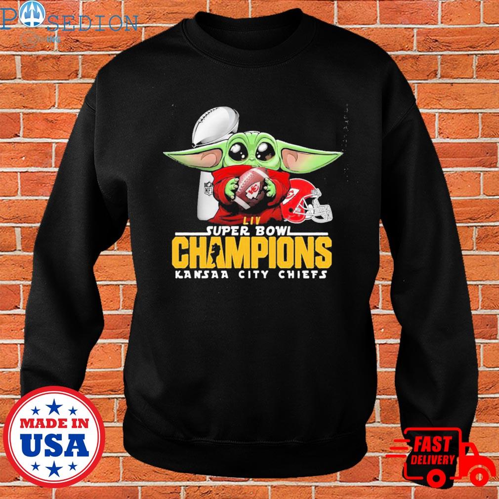 Baby Yoda Champion Kansas City Chiefs shirt, hoodie, sweater