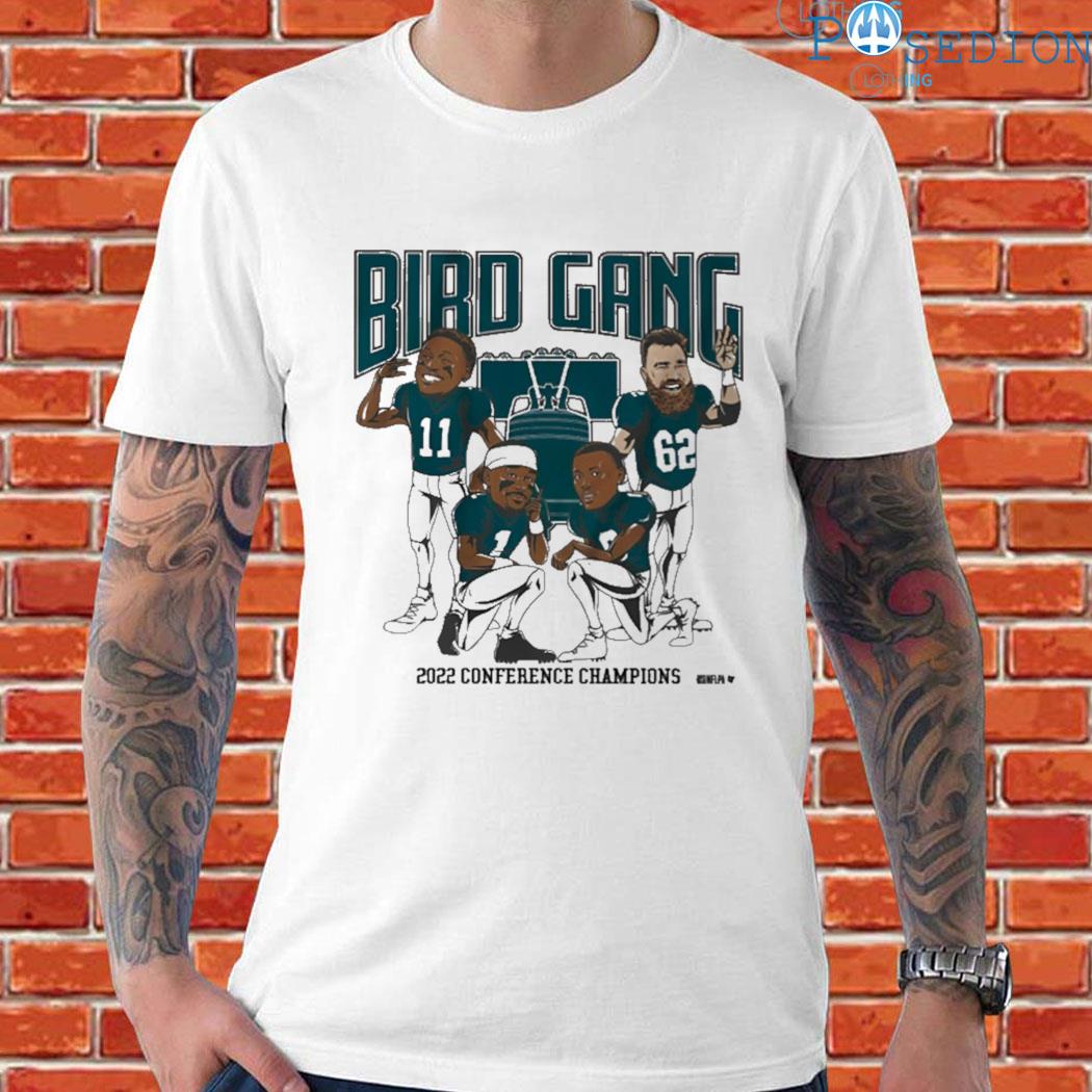 Bird Gang Eagle Sports Philly Fans T-Shirt - Guineashirt Premium ™ LLC