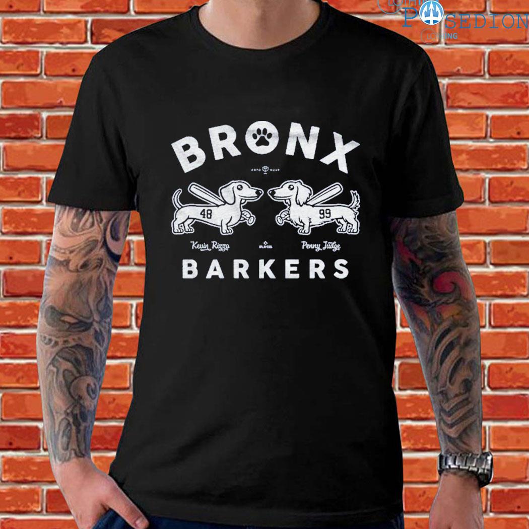 Bronx Barkers Shirt  Kevin Rizzo Penny Judge New York Baseball Dogs -  RotoWear