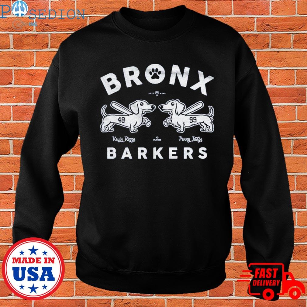 Bronx Barkers Shirt  Kevin Rizzo Penny Judge New York Baseball Dogs -  RotoWear