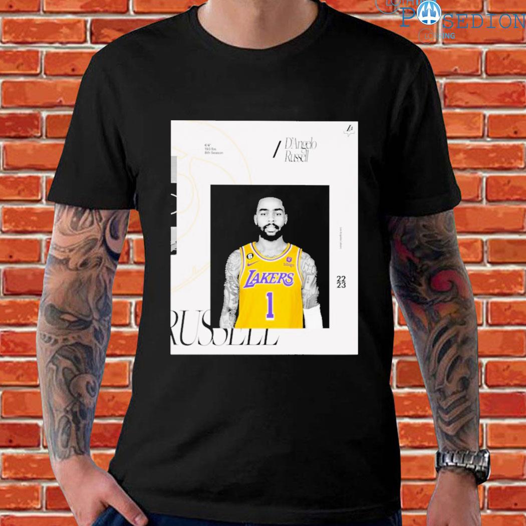 Lakers D'angelo Russell Los Angeles Lakers 22 23 T-shirt,Sweater