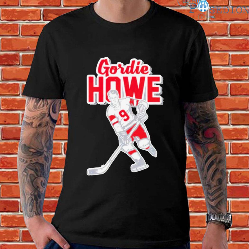 Gordie Howe T-Shirts for Sale