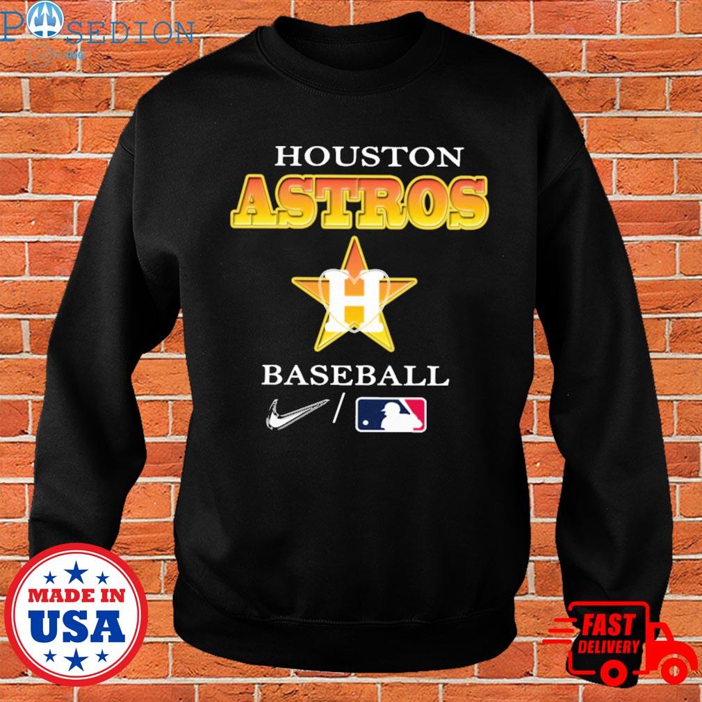 Official Houston astros something in the orange tells me we're not done T- shirt, hoodie, tank top, sweater and long sleeve t-shirt