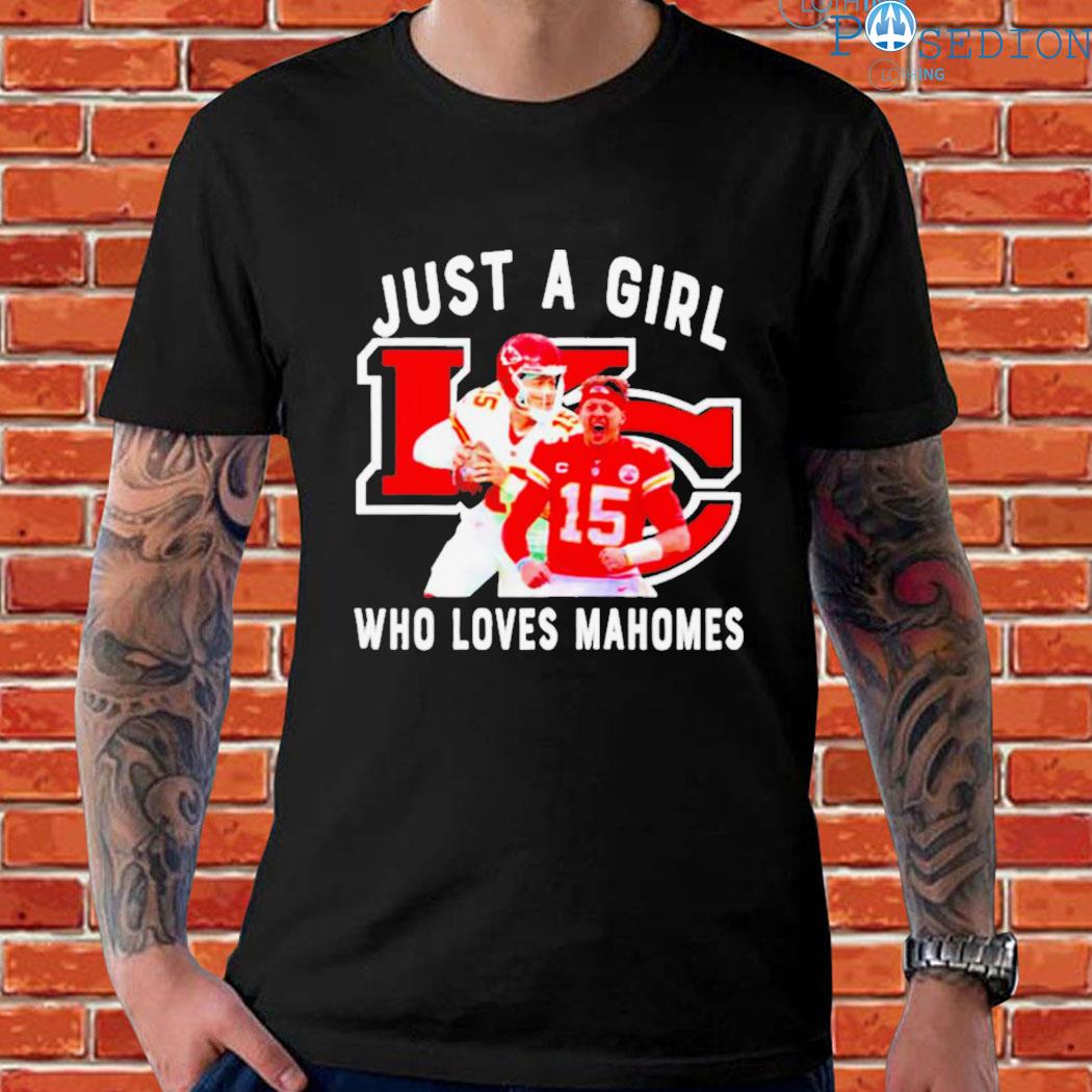 Official Just A Girl Who Love Patrick Mahomes Kansas City Chiefs Shirt,  hoodie, sweater, long sleeve and tank top