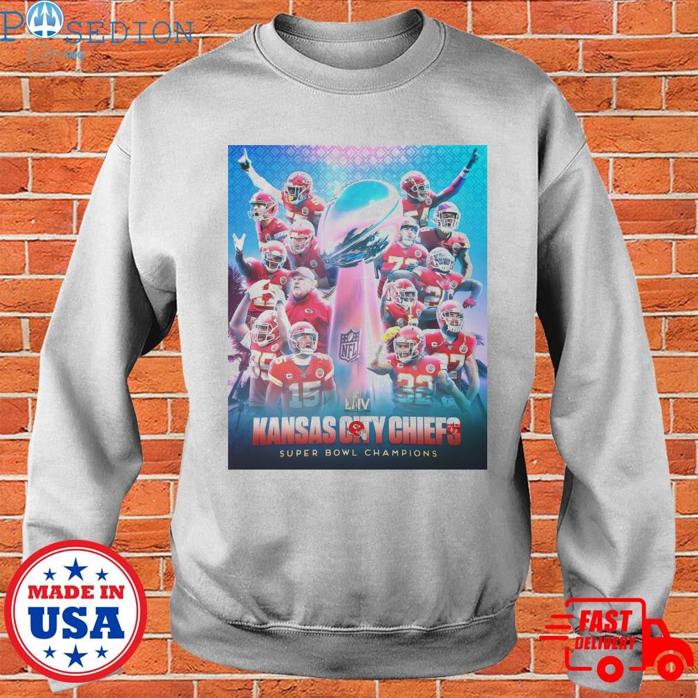 Kansas City Chiefs Super Bowl LIV Champions 54 Shirt, hoodie