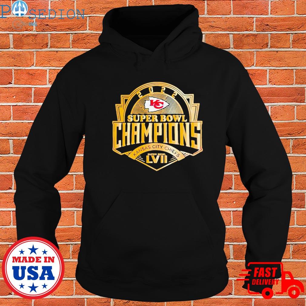 Official Kansas City Chiefs Super Bowl LVII Champions Hoodies