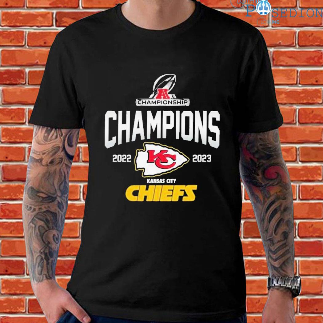 Kansas City Chiefs Super Bowl LVII Champions 2022 Unique T-Shirt