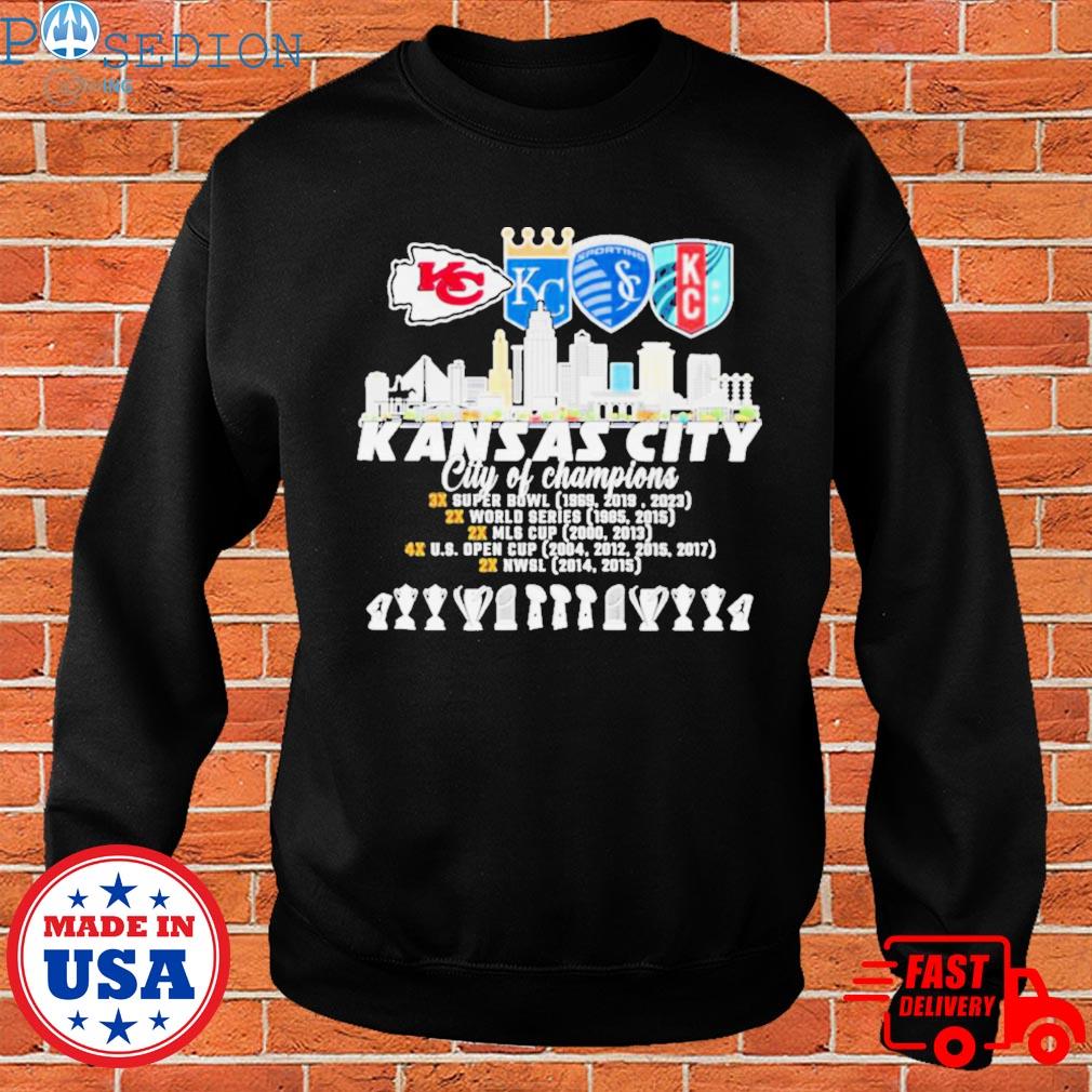 Kansas City City of Champions 3X Super Bowl 1969 2019 2023 shirt, hoodie,  sweater, long sleeve and tank top