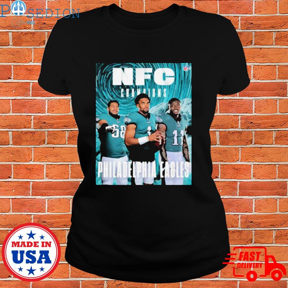 Philadelphia Eagles 2023 NFC Championship Shirt - High-Quality Printed Brand