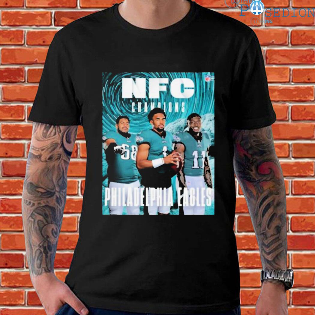 Official nFC champions Philadelphia Eagles New 2023 T-shirt