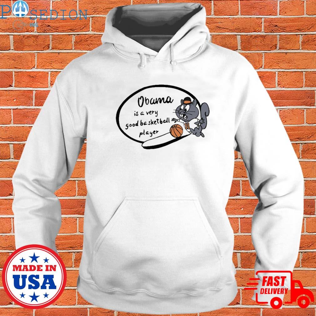 Goodshirts Obama Is A Very Good Basketball Player T-shirt - Shibtee Clothing